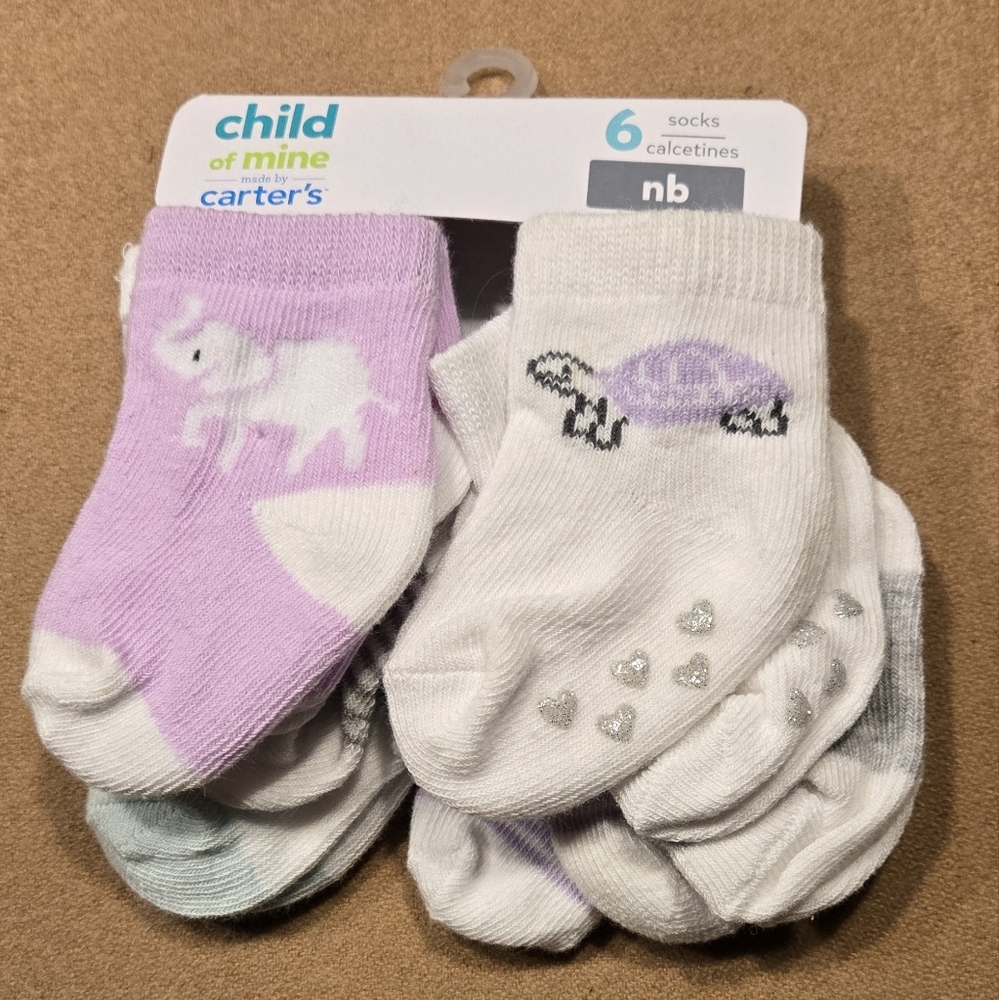 Carters newborn socks - Picture 1 of 4